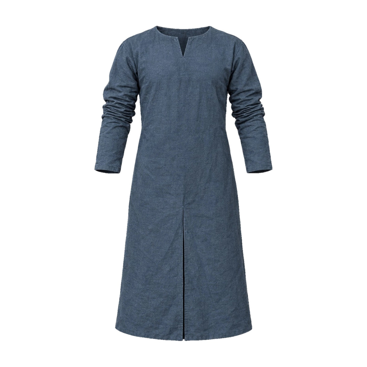 Dark blue cotton viking tunic