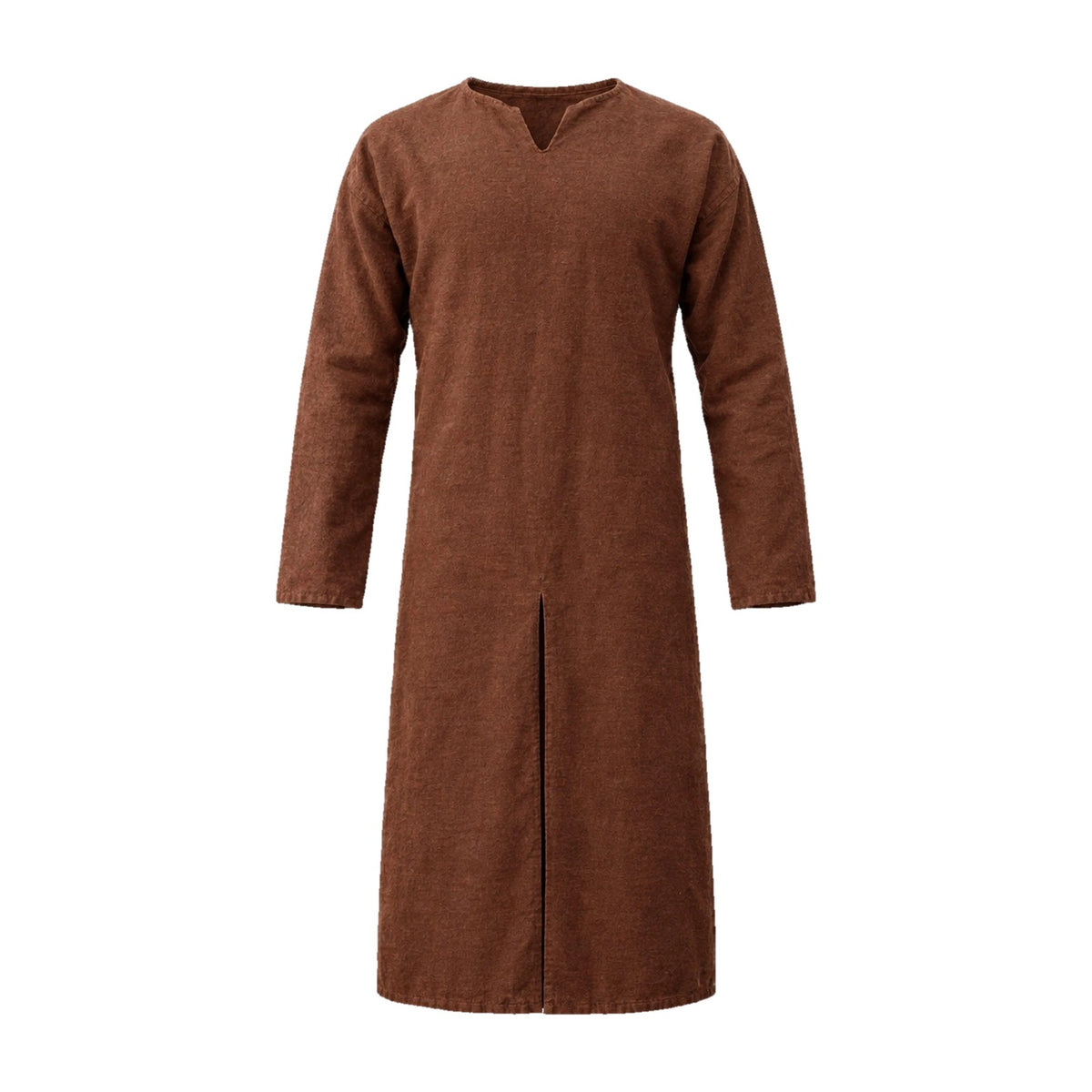 Dark brown cotton viking tunic