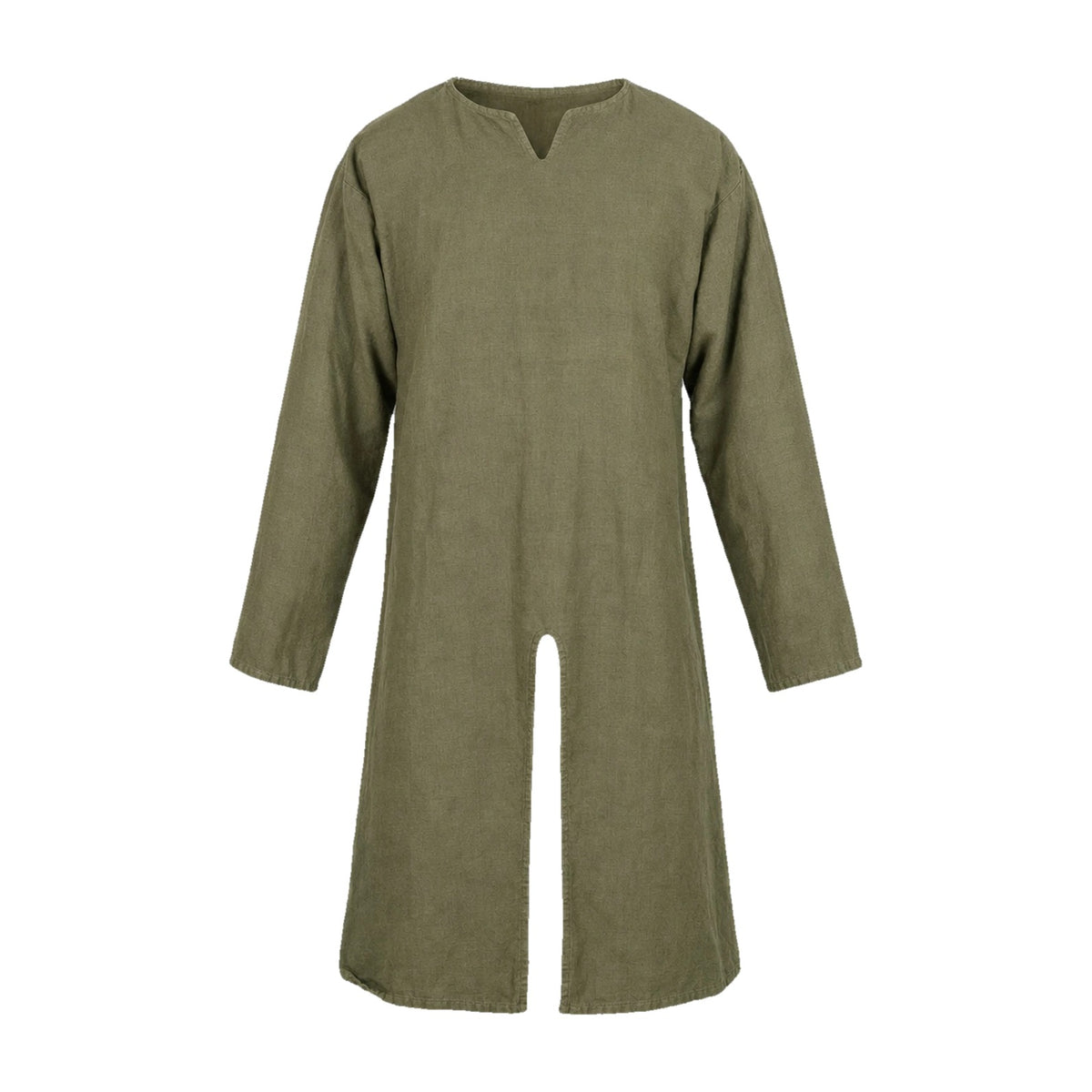 Green cotton viking tunic