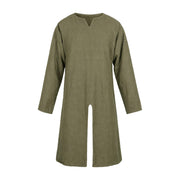 Green cotton viking tunic