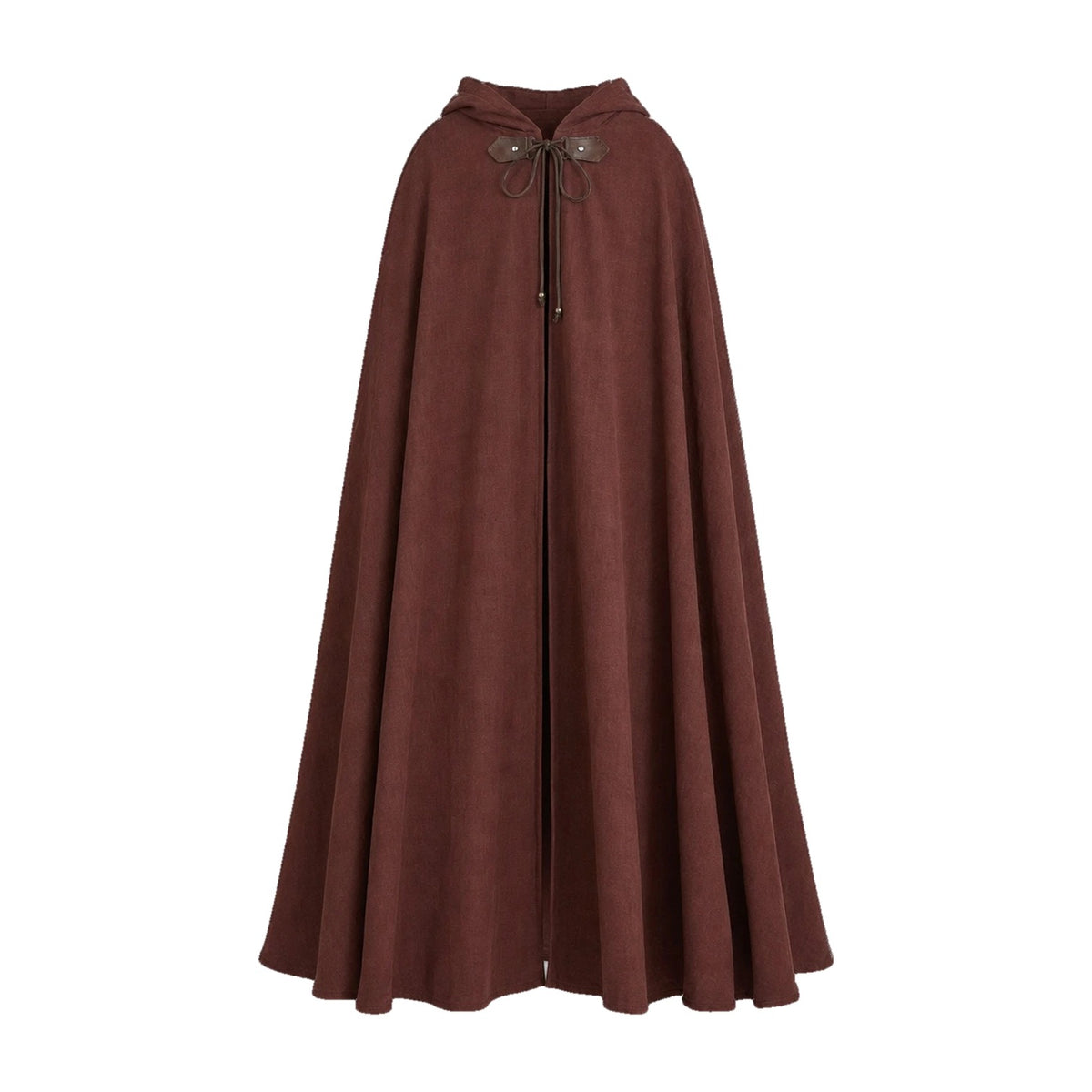 Coffee hooded ranger cloak