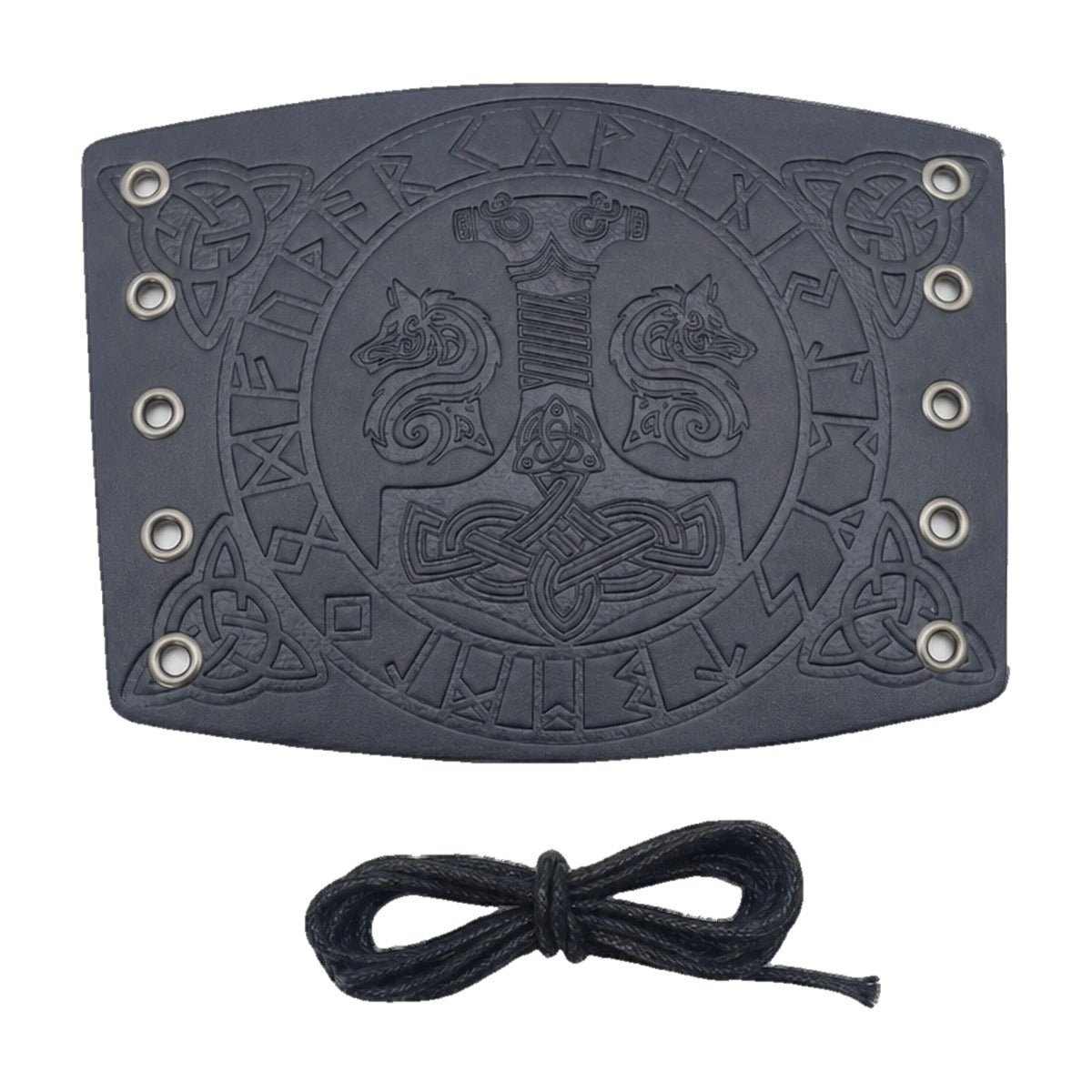 Black Thor's hammer bracer