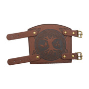 Brown tree of life bracer