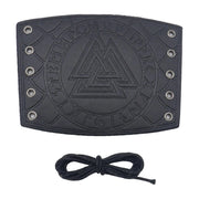 Black Valknut bracer