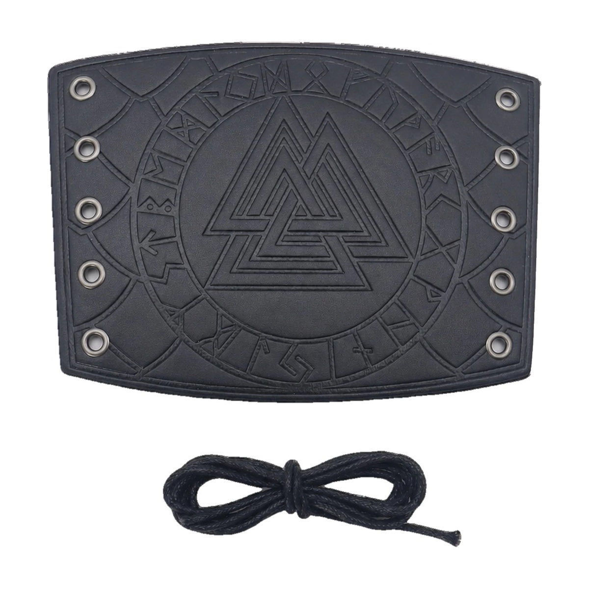 Black Valknut bracer