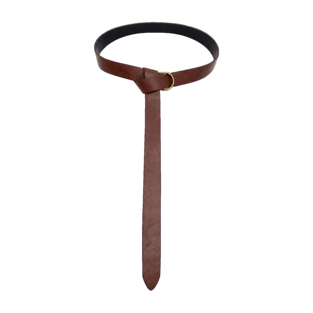 Brown Viking ring belt