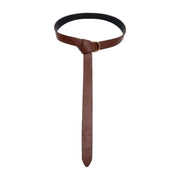 Brown Viking ring belt