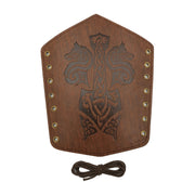 Light brown wolf and hammer bracer